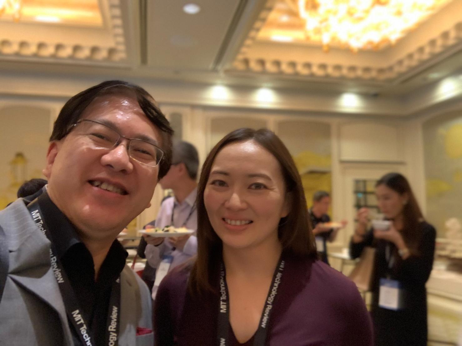 Cheryl Hung at MIT Technology Review Leadership Summit, Singapore